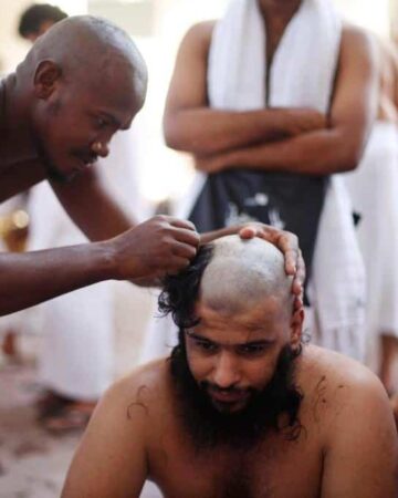 Halq or Taqsir – Shaving or Trimming Hair
